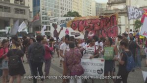 Brazylia protest przeciwko przemocy