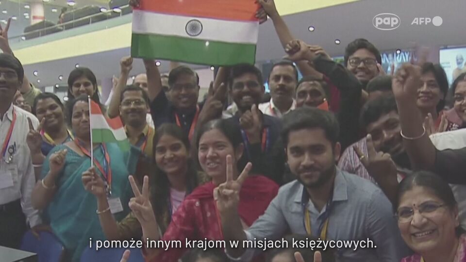 Sukces sondy Chandrayaan-3 i łazika Pragyan