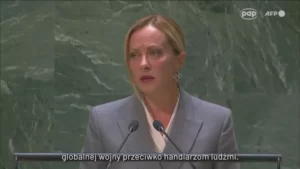 premier Włoch Giorgii Meloni