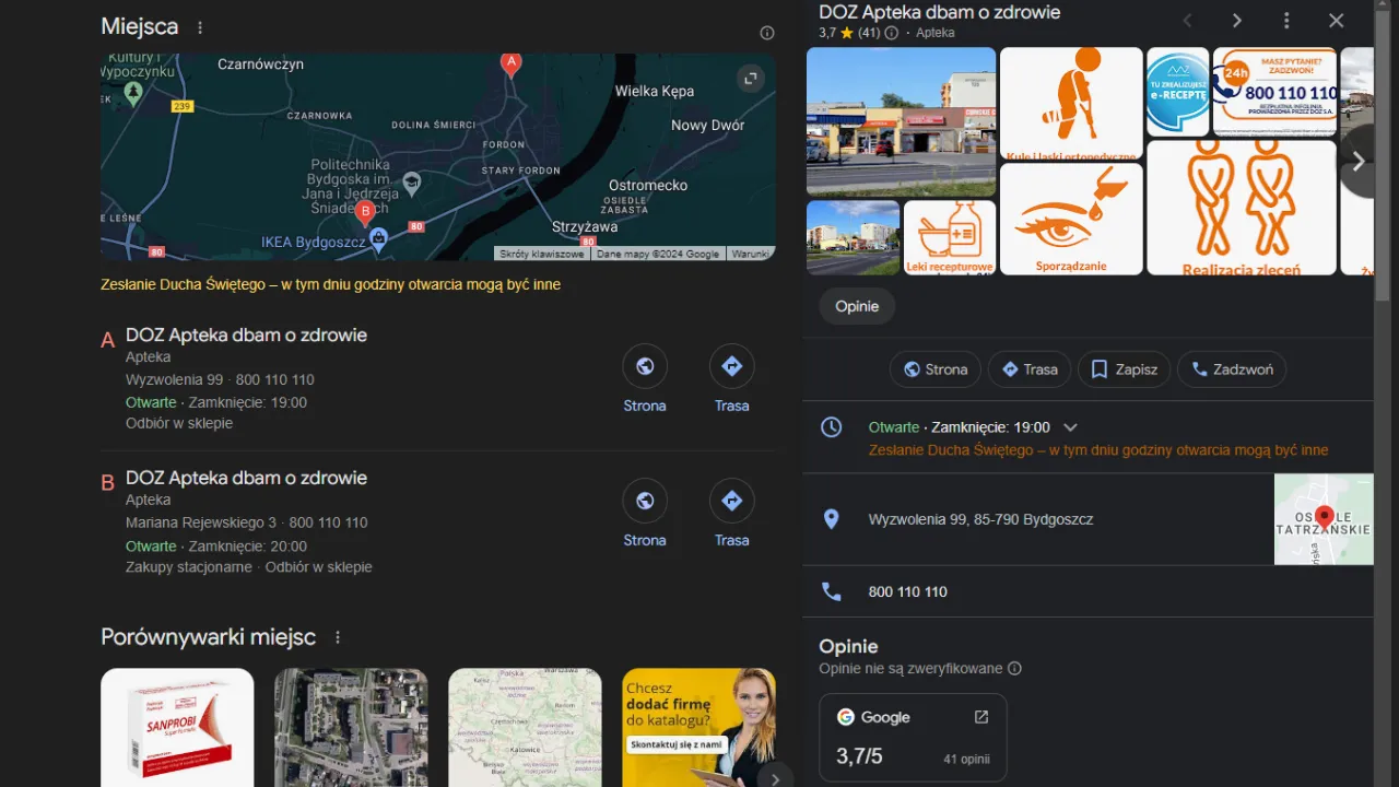 apteka DOZ Bydgoszcz