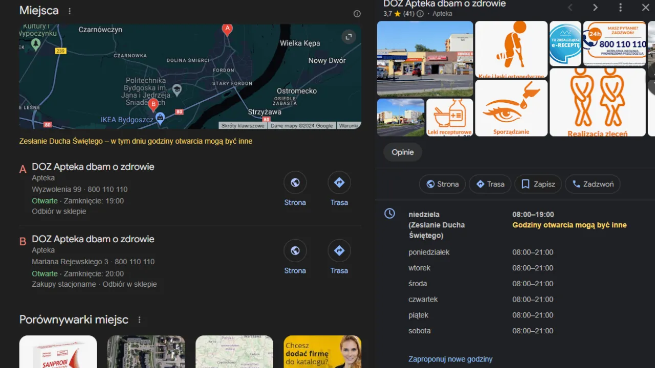 apteka DOZ Bydgoszcz