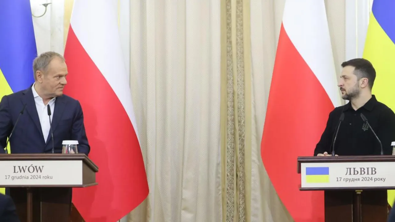 Premier Donald Tusk z wizytą we Lwowie - Nasze zaangażowanie dla Ukrainy to także obrona Polski i Europy