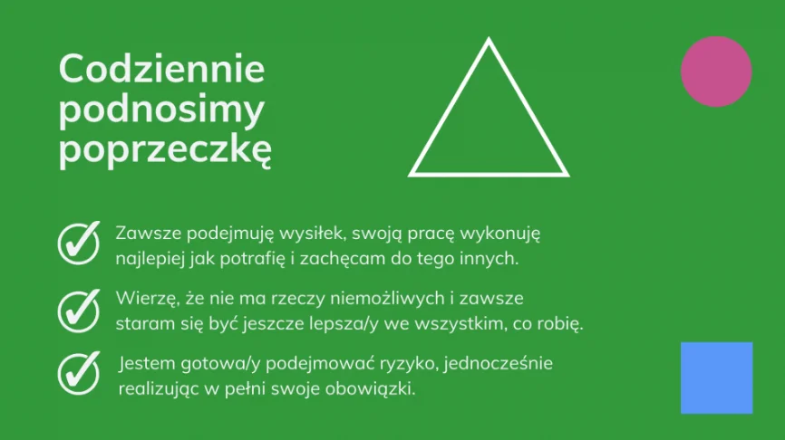 Codziennie podnosimy poprzeczkę w Biedronce