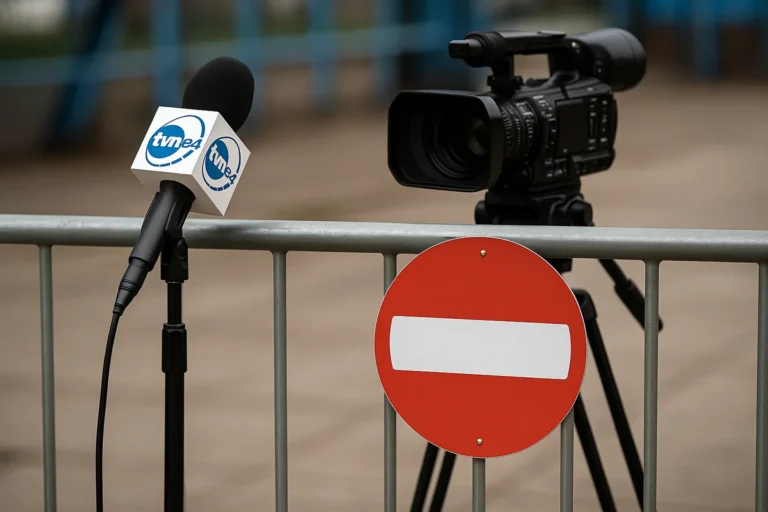 Demokracja według prezydenta Karola Nawrockiego. TVN24 wyrzucony