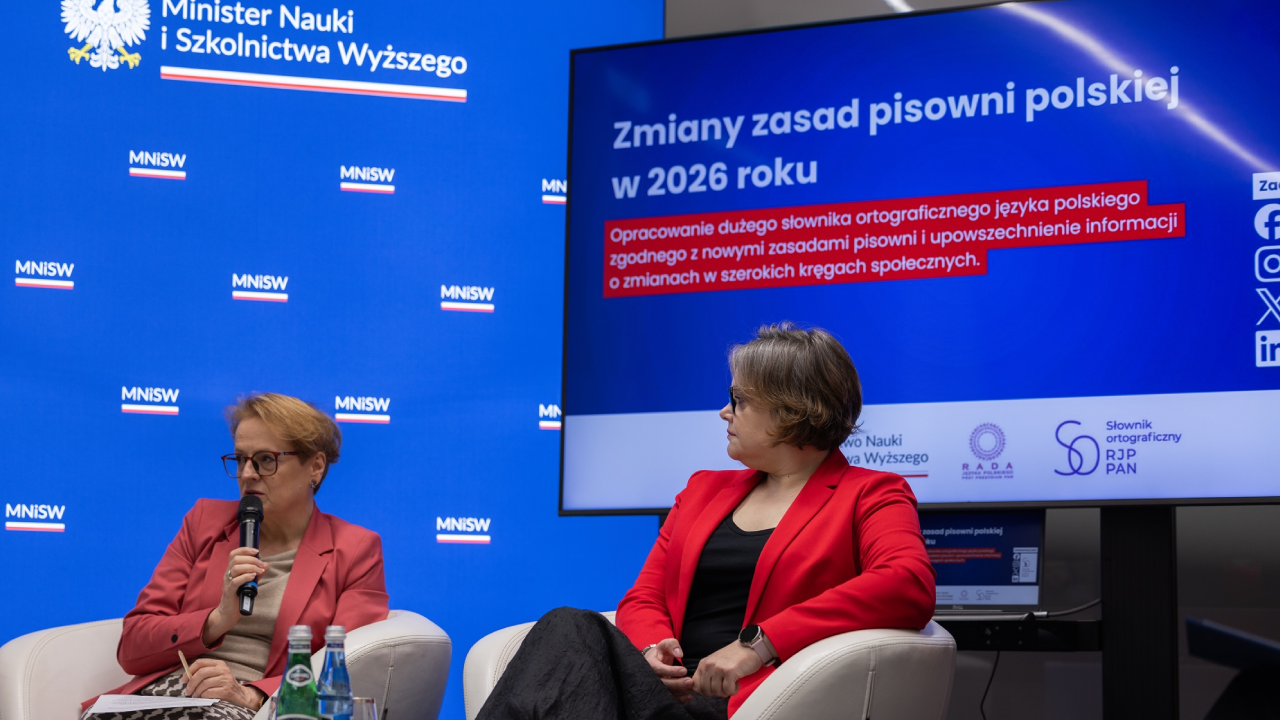 Nowe zasady pisowni - konferencja prasowa