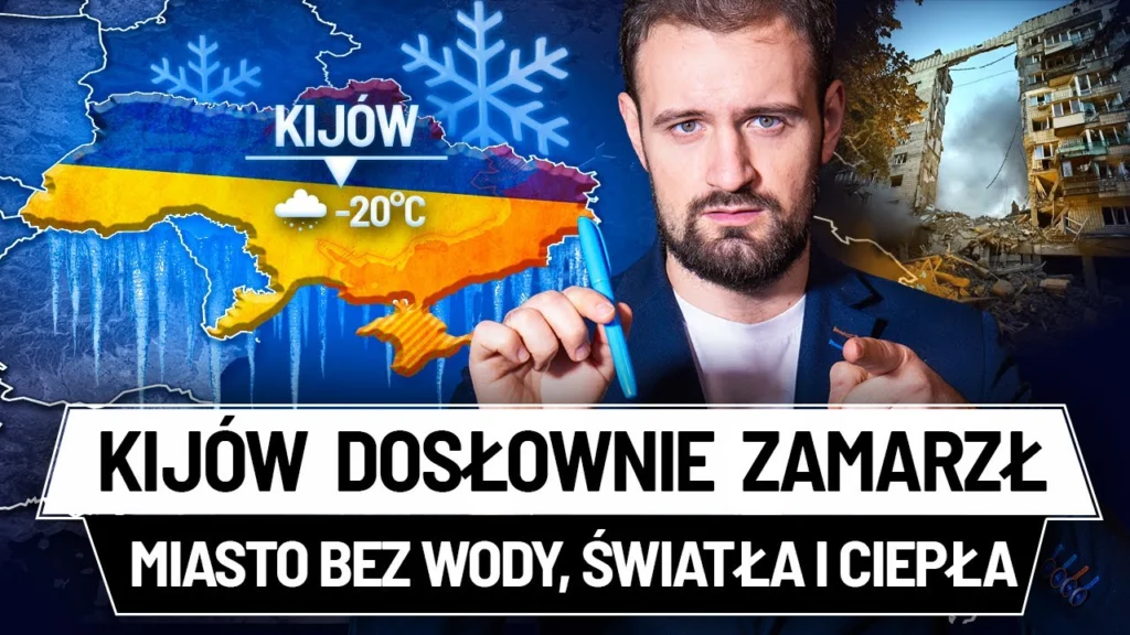 Ukraina zamarza, a Rosja atakuje – Krytyczna sytuacja Kijowa